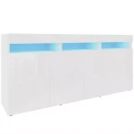 Komoda Izumi 175 WH bílá mat/lesk