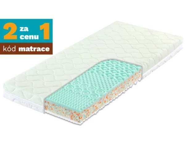 Oboustranná matrace Aloe XXL 90x200 cm