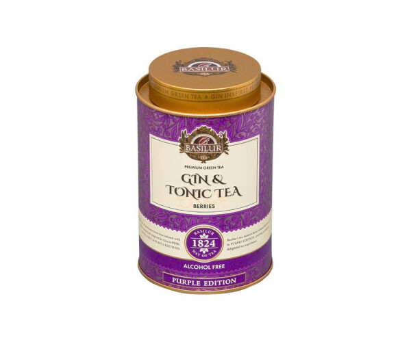 BASILUR Gin & Tonic Tea Berries plech 75g