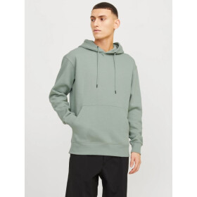 Jack&Jones pánská mikina JJESTAR BASIC SWEAT HOOD NOOS 12208157 ICEBERG GREEN XL