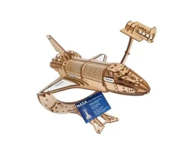 Ugears 3D dřevěné mechanické puzzle NASA Vesmírný raketoplán