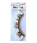 PartyDeco PartyDeco Přebaly na muffiny Nákladní auta (12 ks)