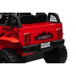 Mamido Elektrické autíčko OFF ROAD EXTREME 4x4 červené 24V | 200W | 50 kg | EVA | LED | 2,4Ghz | ECO kůže