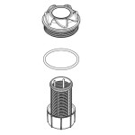 EASY PUMP EASYPUMP Vložka filtru se zátkou (sada)