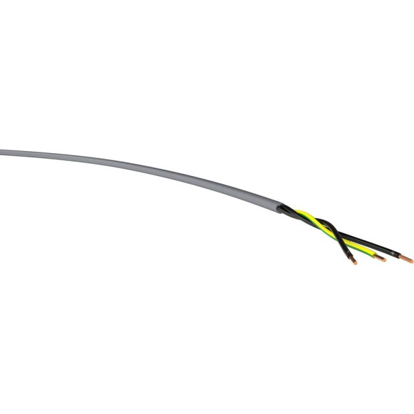 VER H05VV5-F 3G 1,5 Ri.100 energetický kabel H05VV5-F 3 G 1.50 mm² šedá 100 m