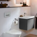 VILLEROY & BOCH - ViConnect Ovládací tlačítko splachování, bezdotykové, sklo/lesklá bílá 922311RE