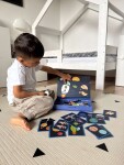 Mamido Magnetická vzdělávací tabule Vesmírná mise