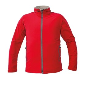 Bunda NAMSEN MAN softshellová DOPRODEJ!!! pánská, 100 % polyester červená červená - L