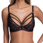 Dámská podprsenka 1824 Venus black plus - AVA černá 85/J