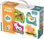 TREFL BABY Puzzle Zvířata na 4v1