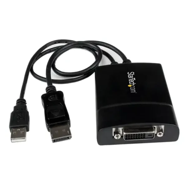 StarTech / Adaptér DisplayPort na DVI-D / Aktivní / Dual Link / 2560 x 1600 / černá (DP2DVID2)