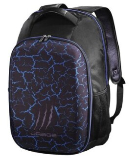 URage Cyberbag Illuminated 17.3 / batoh na notebook / Rozměry 37 x 15 x 53 cm / 21 - 30 L / polyurethan/ černá (101289)