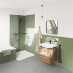 GROHE - Dice Umyvadlová baterie s výpustí, matná černá 1018562430