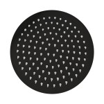 REA - Dešťová sprcha Black Matt 25cm REA-P0501