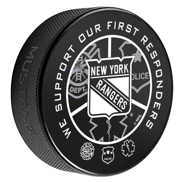 Mustang Puk New York Rangers NHL Printed First Responders