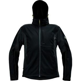 Bunda DAYBORO softshellová pánská černá 4XL černá