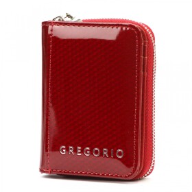 Luxusní dámská kožená peněženka Gregorio Edin, červená