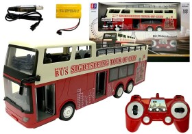 Double E Double E Dvoupatrový autobus na dálkové ovládání R/C 2.4G 1:18