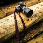 C-ROPE Traveler Red Dots / Popruh na fotoaparát / Paracord / 125 cm / nosnost 40 kg (CRP-TRL-125-BLR)