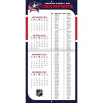 JF Turner Kalendář Columbus Blue Jackets 2024 Wall Calendar