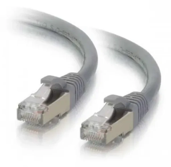 Mercodan šedá / Patch kabel / CAT6A / S/FTP / 0,5 m (371911005)