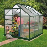 Polykarbonátový skleník – Vitavia Venus 3800, PC 4 mm zelený