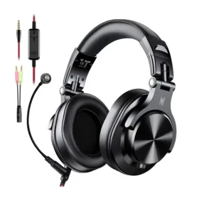 OneOdio Fusion A71M černá / Profesionální sluchátka / mikrofon / 3.5mm Jack (FusionA71M)