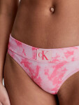 Dámské plavkové kalhotky KW0KW02124 0JV růžová Calvin Klein