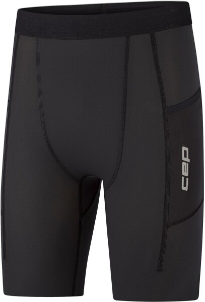 Pánské běžecké šortky CEP PRO CARGO - black Velikost textilu: XL