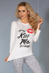 Pyžamo Sweet Kiss 109 Ecru-grey Ecru-grey