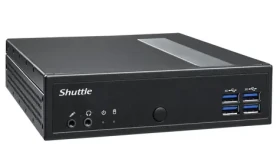 Shuttle XPC slim DL30N černá / Intel N100 3.4GHz / 1xDDR5 / 1xSATA / 2x M.2 / 2xLAN / Bez OS (DL30N)