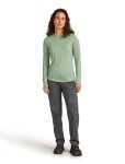Dámské merino tričko s dlouhým rukávem ICEBREAKER Wmns 125 Cool-Lite Sphere III LS Tee, Seaglass velikost: L