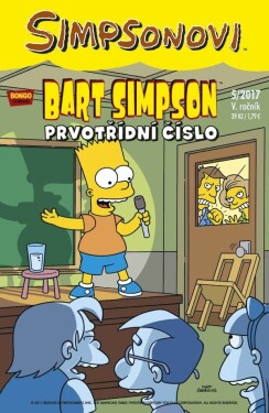 Simpsonovi Bart Simpson 5/2017 Prvotřídní číslo Groening