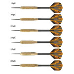 Šipky Harrows Club Brass Steeltip HS-TNK-000013089 27 gR