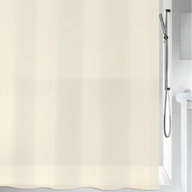 Spirella BIO sprchový závěs béžový - průsvitný / 180 x 200 cm / PEVA