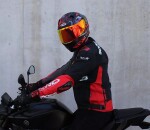 Helma na moto Xrc Illustrator matt - XL / černá