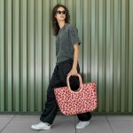 Nákupní taška Reisenthel Loopshopper L Smiley® leo blush