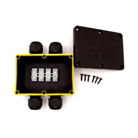 Kabelová spojka DRÁTEK - IP68 100x70, 4 vývody 5-8mm, 4pin