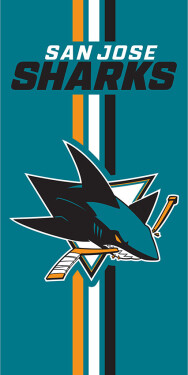 Froté osuška NHL San Jose Sharks Prestige 70x140 cm