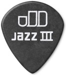 Dunlop Tortex Pitch Black Jazz III 1.5
