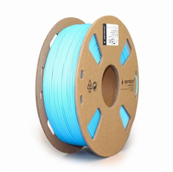 C-TECH GEMBIRD Filament GEMBIRD, PLA, 1,75mm, 1kg, nebeská modrá