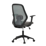 Kancelářská židle, houpací mechanismus, zelená síťovina, KA-V3149 GRN