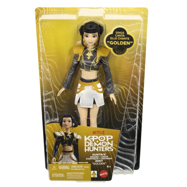 Panenka K-Pop deamon hunters zpívající - Zoey - Mattel