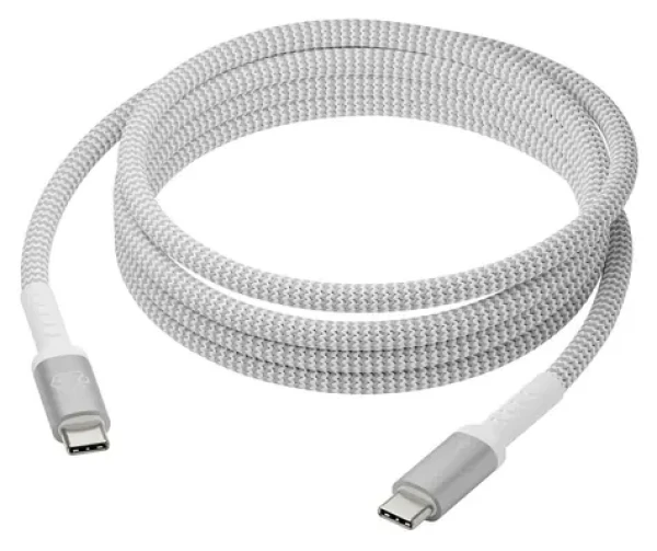 Dbramante1928 re-charge Pro BRD bílá / Nabíjecí kabel / USB-C - USB-C / 2,5 m (CB25CCGR7120)