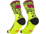 Dynafit Run Wild Crew bežecké ponožky Black Out/Ultra Yellow vel. 39-42