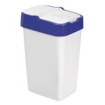 Koš na odpadky HEIDRUN 35l 33 x 26 x 51 cm sv. šedý nebo bílý