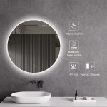 CERANO - Koupelnové LED zrcadlo Specchio - Ø 100 CER-429247