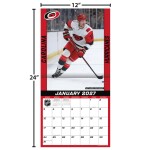 JF Turner Kalendář Carolina Hurricanes NHL 2027 Wall Calendar