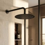 REA - Kulatá dešťová sprcha JS-P014B 30cm Black REA-P8603