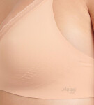 Podprsenka bez kostic BODY ADAPT Twist Soft bra - POWDER ORANGE - oranžová 00BG - SLOGGI POWDER ORANGE S